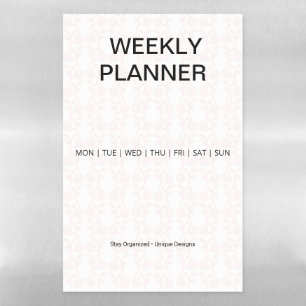 Chore Chart Fridge Planner Custom Fridge Magnet Magnetic Dry Erase Sheet