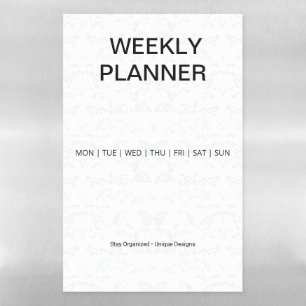 Chore Chart Fridge Planner Custom Fridge Magnet Magnetic Dry Erase Sheet
