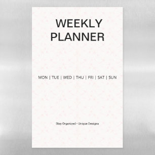 Chore Chart Fridge Planner Custom Fridge Magnet Magnetic Dry Erase Sheet