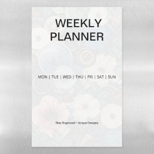 Chore Chart Fridge Planner Custom Fridge Magnet Magnetic Dry Erase Sheet