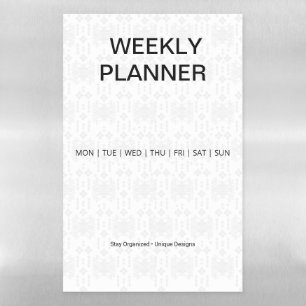 Chore Chart Fridge Planner Custom Fridge Magnet Magnetic Dry Erase Sheet
