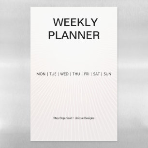 Chore Chart   Fridge Planner  Custom Fridge Magnet Magnetic Dry Erase Sheet