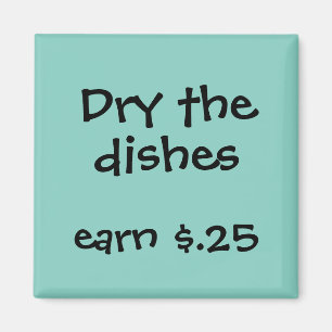 Chore Rewards for Kids Magnet