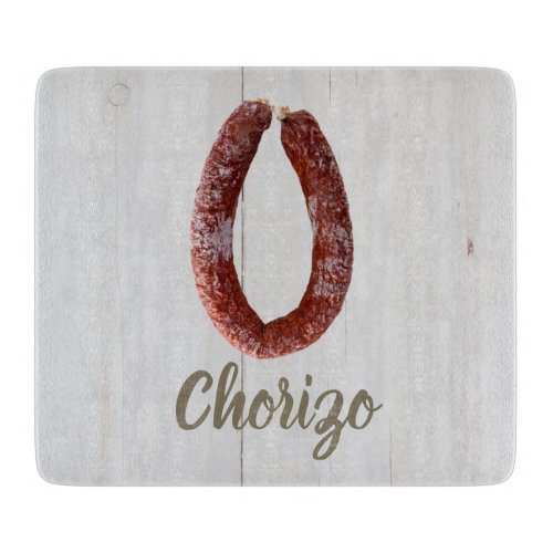 Chorizo Sausage Cutting Board