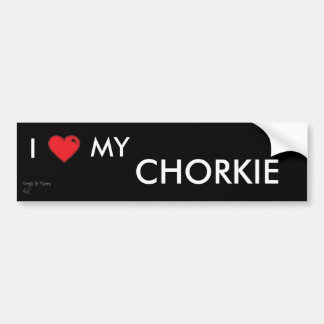 Chorkie Sticker