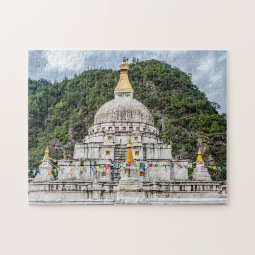 Chorten Kora _ Eastern Bhutan Himalaya Asia Jigsaw Puzzle