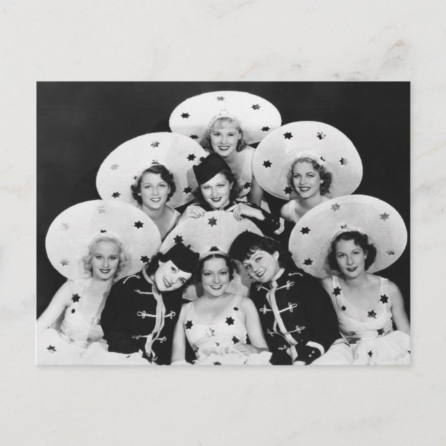 Chorus Girls Group Postcard - 1706461.jpg (Front)