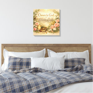 Chosen by God to Nurture Souls Mothers Day Canvas