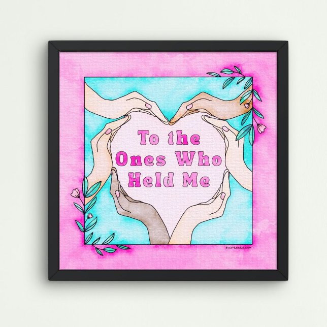 Chosen Family Mother’s Day Coloring Poster (Chosen Family Coloring Poster Sample)