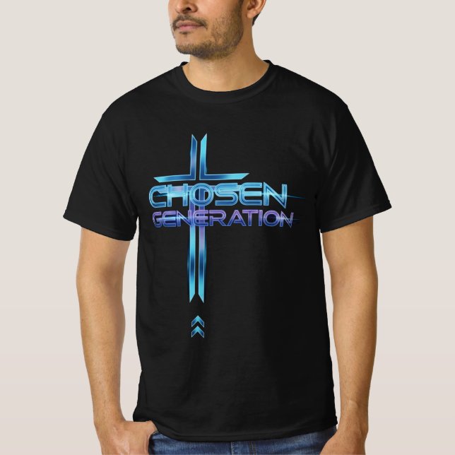  Chosen Generation Christian Men’s T-Shirt  (Front)
