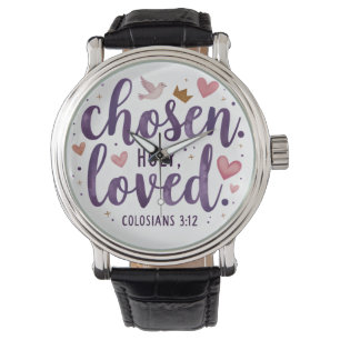 Chosen. Holy. Loved." Christian e-Watch Watch