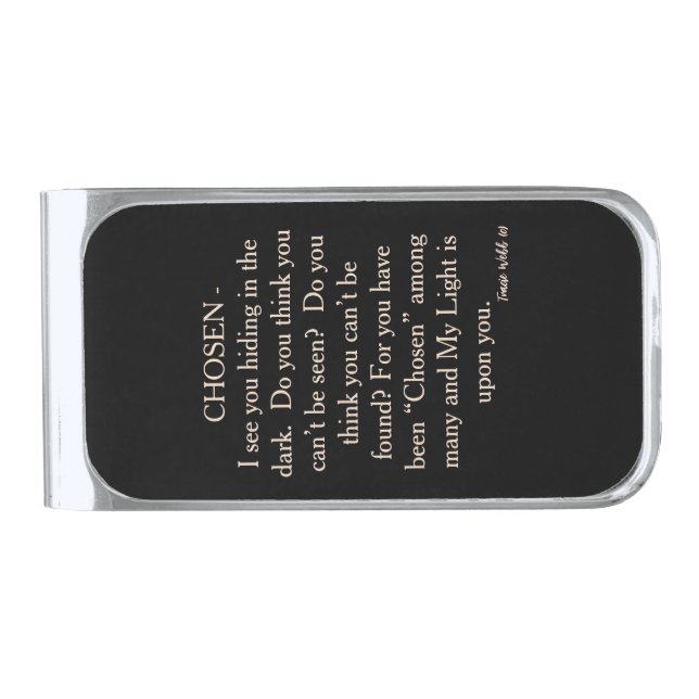 CHOSEN - Money Clip (Front)