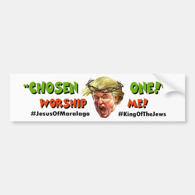 Chosen One! bumper sticker (Front)