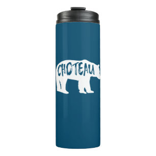 Choteau Montana Bear Thermal Tumbler
