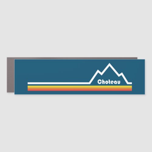 Choteau Montana Car Magnet