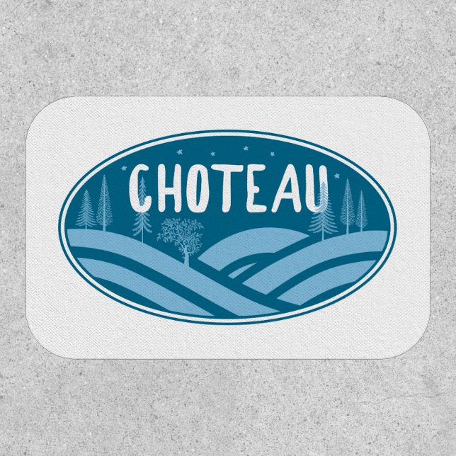 Choteau Montana Outdoors Patch (Front)