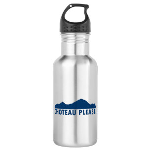 Choteau Montana Please Stainless Steel Water Bottle