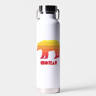 Choteau Montana Rainbow Bear Water Bottle