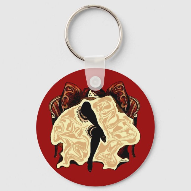 Chou Chou Reddy Keychain (Front)