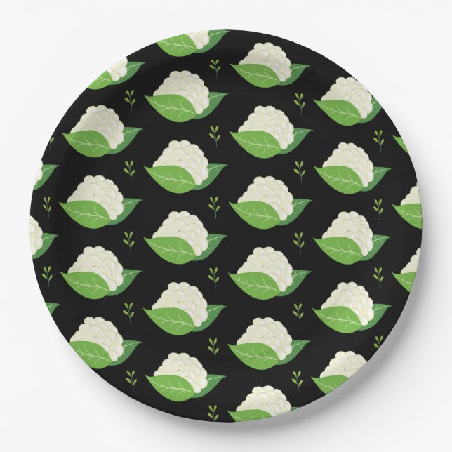Choufleur  paper plates (Front)
