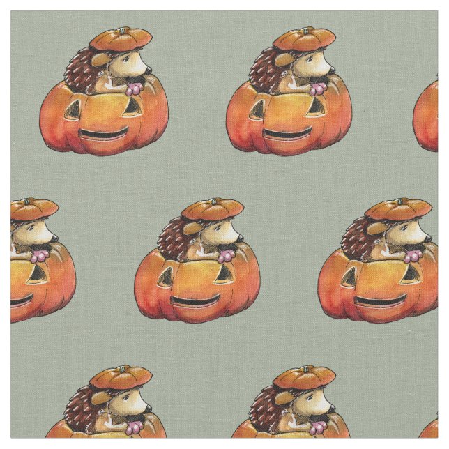 Choupi Halloween Fabric (Close Up)
