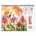 CHOW ART CALENDAR 2025 by Sandra Miller 3 sizes