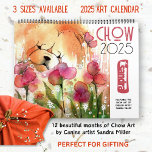 CHOW ART CALENDAR 2025 by Sandra Miller 3 sizes<br><div class="desc">CHOW 2025 - Art calendar by Sandra Miller. Its that time of year again to release my new CHOW ART calendar, packed with 12 framable artworks, all of them being from my 2024 drawing board ... a few have not been seen until now!!! The calendar is available in 3 sizes...</div>