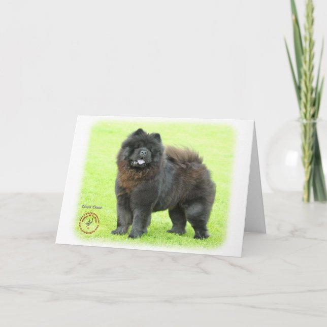Chow Chow 9B008D-25 Card (Front)