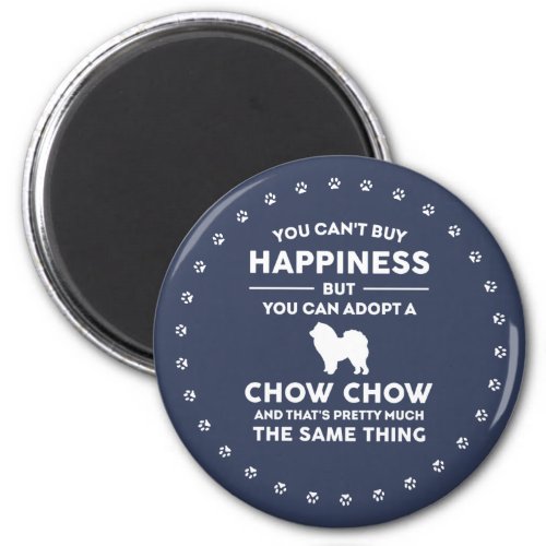 Chow Chow Adoption Happiness Magnet