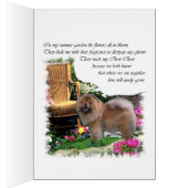 Chow Chow Art Gifts Cards (Inside (Right))