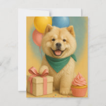 Chow Chow Birthday