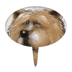 Chow Chow Cake Topper