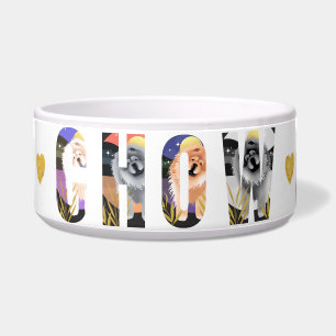 CHOW CHOW CHOW Ceramic Pet Bowl