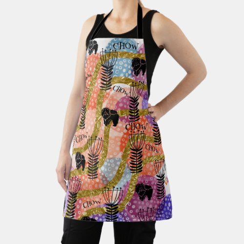 CHOW CHOW CHOW grooming Apron