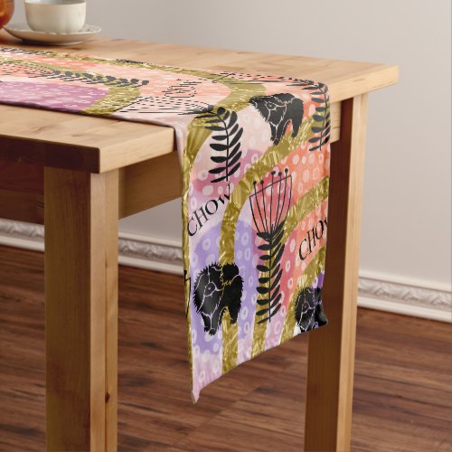 CHOW CHOW CHOW   MEDIUM TABLE RUNNER