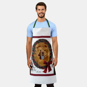 Chow Chow Christmas Apron