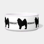 Chow Chow Dog Bowl<br><div class="desc">This is the perfect custom Chow Chow food bowl with Chow Chow graphics all the way around the dish, especially once you customize with your own Chow Chow's name.</div>