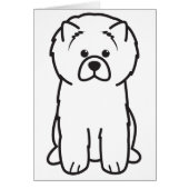 Chow Chow Dog Cartoon (Front)