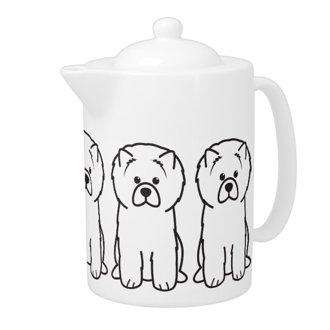 Cocker Spaniel Teapot / Spaniel / King Charles / Cavalier - View #8