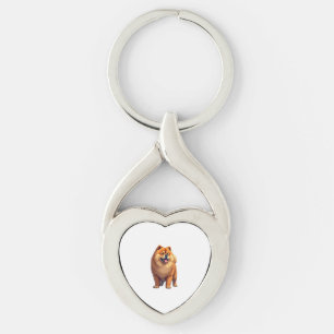 Chow Chow Dog Chinese Dog Breed for a Chow Chow Co Keychain