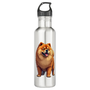 Chow Chow Dog Chinese Dog Breed for a Chow Chow Co Stainless Steel Water Bottle