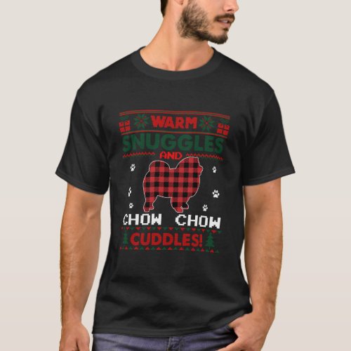 Chow Chow Dog Christmas Pajama Shirt Ugly Christma