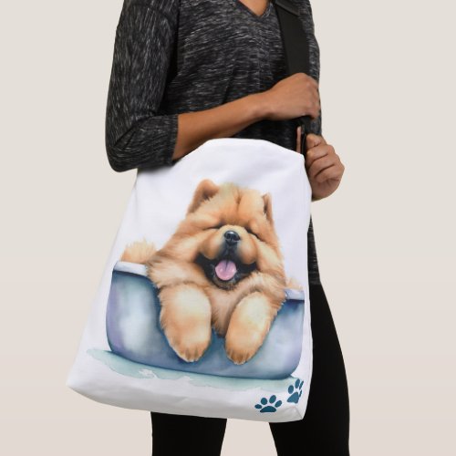 Chow Chow Dog Crossbody Bag