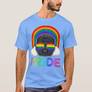 Chow Chow Dog LGBT Rainbow Gay Lesbian Funny LGBT  T-Shirt