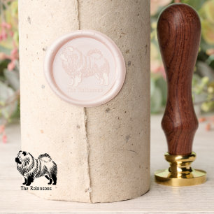 Chow Chow Dog Lover Custom Wax Seal Stamp