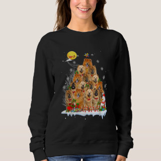 Chow Chow Dog Matching Santa Chow Chow Christmas Sweatshirt