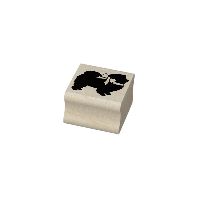 Chow Chow Dog Puppy Rubber Stamp (Stamp)