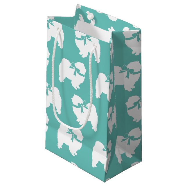 Chow Chow Dog Puppy Small Gift Bag (Front Angled)