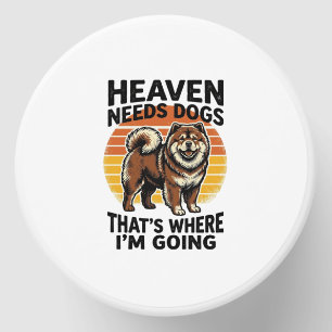 Chow Chow Dog Shirt Heaven Tribute Vintage Engravi Mini Candle Favors
