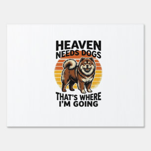 Chow Chow Dog Shirt Heaven Tribute Vintage Engravi Sign
